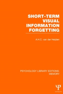 Image for Psychology Library Editions: Memory