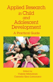 Image for Applied research in child and adolescent development  : a practical guide