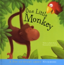 Image for One little monkey  : a pop-up story about numbers