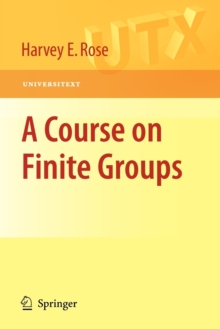 Image for A course on finite groups