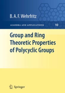 Image for Group and ring theoretic properties of polycyclic groups