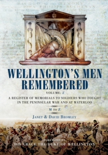 Image for Wellington's Men Remembered: V 2