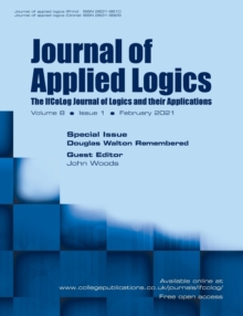 Image for Journal of Applied Logics. The IfCoLog Journal of Logics and their Applications. Volume 8, Issue 1, February 2021. Special issue