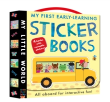 Image for My First Early-learning Sticker Books : Hop on board for interactive fun!