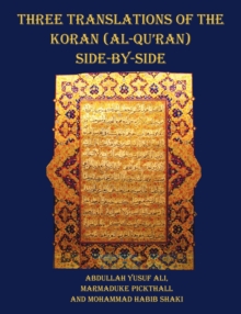 Image for Three Translations of The Koran (Al-Qur'an) Side by Side - 11 Pt Print with Each Verse Not Split Across Pages