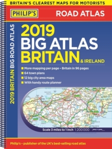 Image for Philip's 2019 Big Road Atlas Britain and Ireland - Spiral