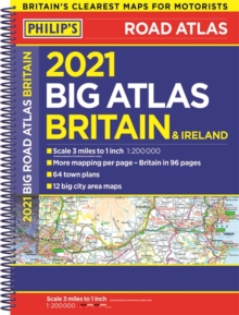 Image for 2021 Philip's Big Road Atlas Britain and Ireland