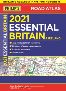 Image for 2021 Philip's Essential Road Atlas Britain and Ireland