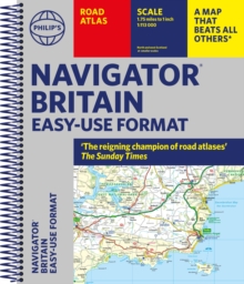 Philip’s Navigator Britain Easy Use Format: (Spiral binding)