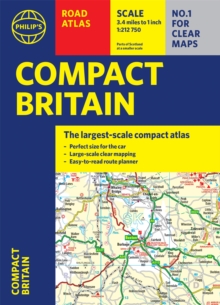 Philip’s Compact Britain Road Atlas: (Flexi A5)