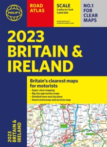 Image for 2023 Philip's road atlas Britain and Ireland