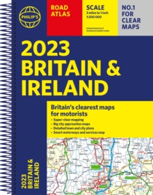 Image for Philip's road atlas Britain and Ireland 2023