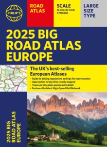 Image for 2025 Philip's big road atlas Europe