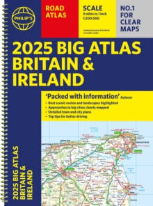 Image for 2025 Philip's big road atlas Britain and Ireland