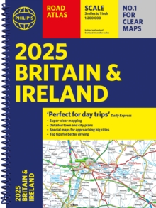 Image for 2025 Philip's road atlas Britain and Ireland