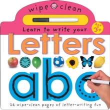 Image for Letters : Wipe Clean Learning