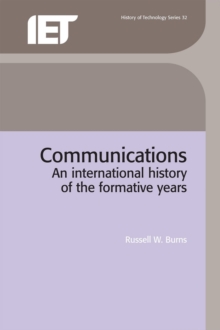 Image for Communications: an international history of the formative years