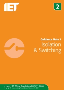 Image for Guidance Note 2: Isolation & Switching
