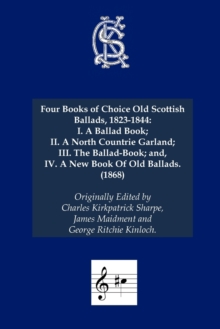 Image for Four Books of Choice Old Scottish Ballads, 1823-1844