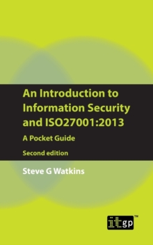 Image for An introduction to information security and ISO27001:2013  : a pocket guide