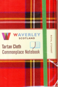 Image for Waverley (M): Royal Stewart Tartan Cloth Commonplace Notebook