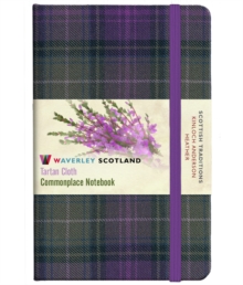 Image for Waverley S.T. (M): Heather Pocket Genuine Tartan Cloth Commonplace Notebook