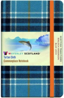 Image for The Blue Loch Tartan: Pocket: 14 x 9cm - Waverley Scotland Tartan Cloth Commonplace Notebook/Journal