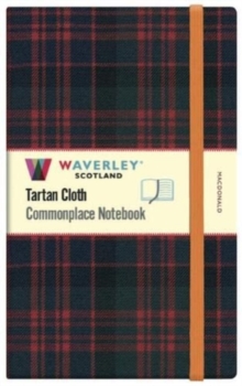 Image for Waverley Commonplace Notebooks: MacDonald Tartan Cloth Large Notebook (21 x 13cm)
