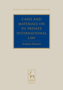 Image for Cases and materials on EU private international law