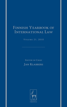 Finnish Yearbook of International Law, Volume 21, 2010
