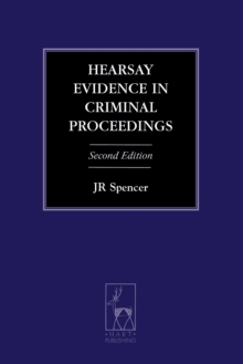 Image for Hearsay Evidence in Criminal Proceedings