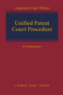 Image for Unified Patent Court Procedure