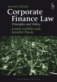Image for Corporate finance law  : principles and policy