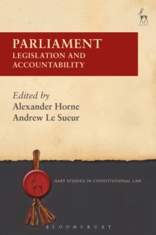 Image for Parliament  : legislation and accountability