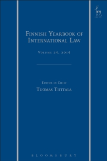 Image for Finnish Yearbook of International Law, Volume 24, 2014