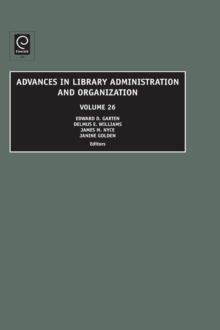 Image for Advances in library administration and organization.