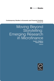 Image for Moving Beyond Storytelling : Emerging Research in Microfinance