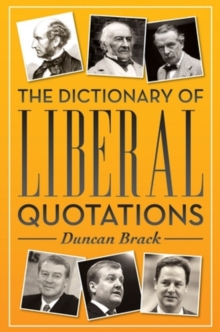 Image for The Dictionary of Liberal Quotations