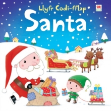 Image for Llyfr codi fflap  : Santa