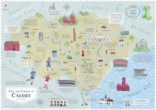 Image for Wales on the Map: Cardiff Poster (English)