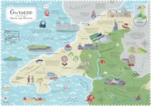 Image for Wales on the Map: Gwynedd Poster (Arfon and Dwyfor - English)