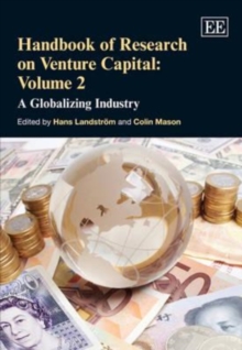 Image for Handbook of research on venture capitalVolume 2,: A globalizing industry