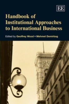 Image for Handbook of institutional approaches to international business