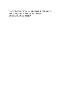 Image for Handbook of qualitative research techniques and analysis in entrepreneurship