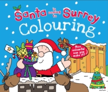 Image for Santa is Coming to Surrey Colouring Book