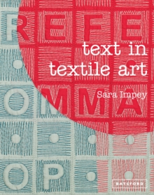 Image for Text in textile art