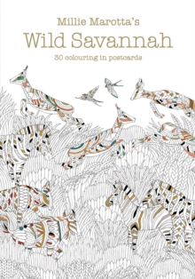 Image for Millie Marotta's Wild Savannah Postcard Book : 30 beautiful cards for colouring in