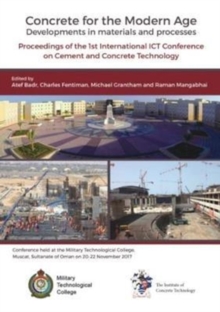 Image for Concrete for the modern age  : developments in materials and processes
