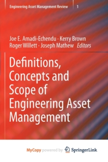 Image for Definitions, Concepts and Scope of Engineering Asset Management