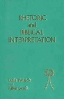 Image for Rhetoric and Biblical Interpretation